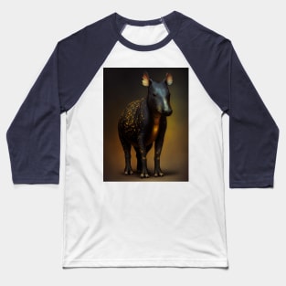 Asian Malayan Tapir Baseball T-Shirt